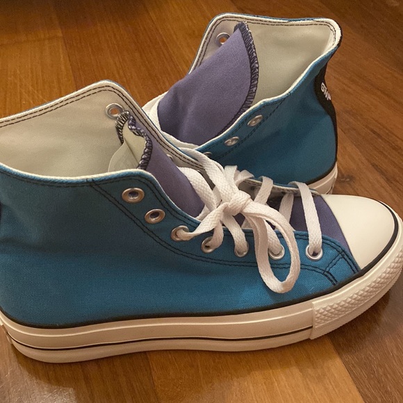 Multi-Blue all star converse - Picture 13 of 13